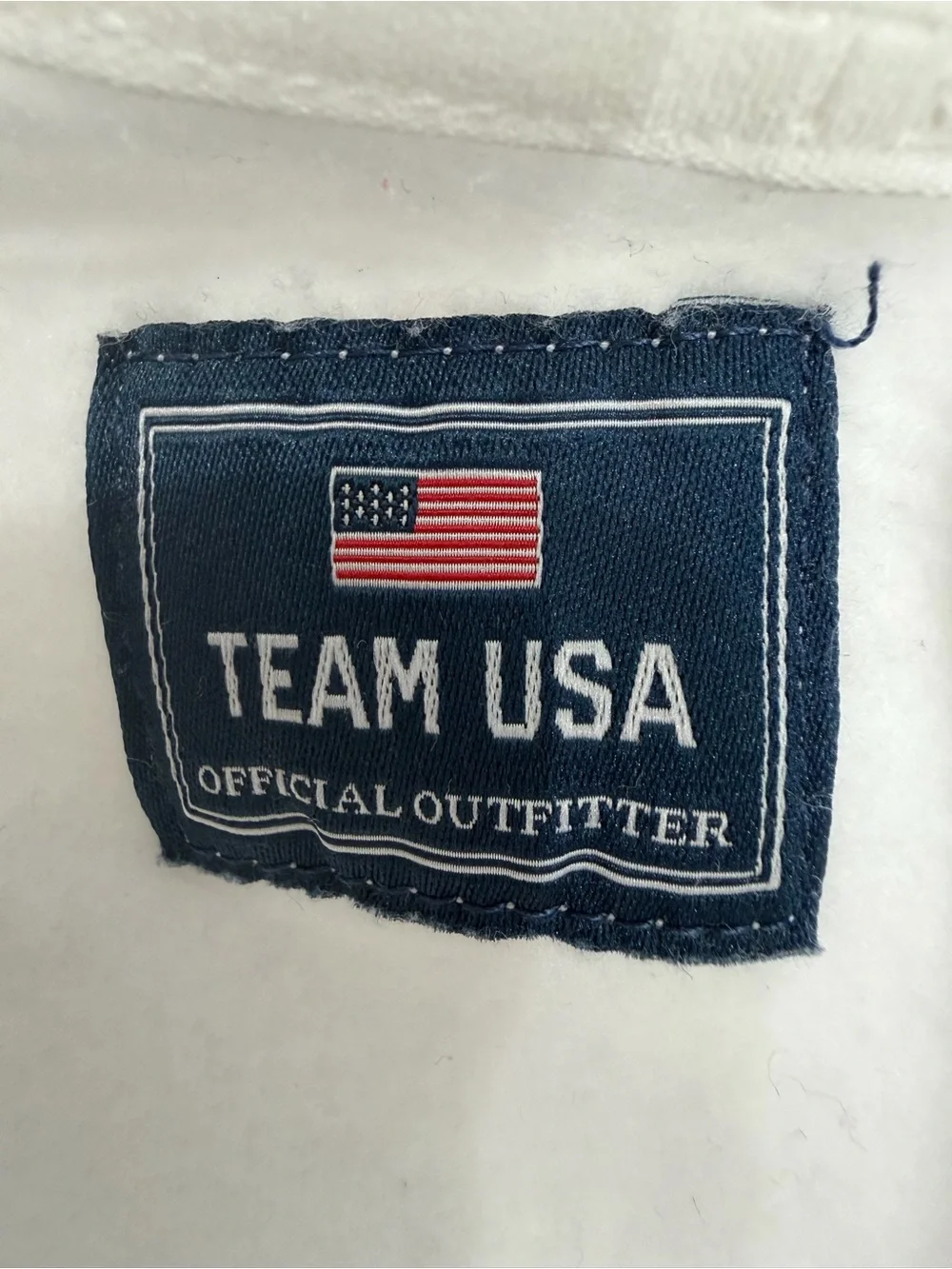 Ralph‎ Lauren Team USA Olympics Crewneck Sweatshirt White Baby 3 Month